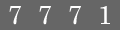 type in code