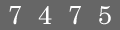 type in code