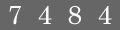 type in code