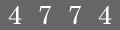 type in code