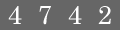type in code