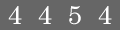 type in code