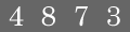 type in code