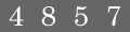 type in code