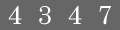 type in code