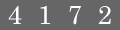 type in code