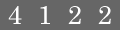 type in code