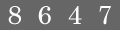 type in code