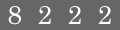 type in code