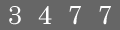 type in code