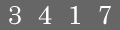 type in code