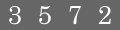type in code
