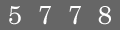 type in code