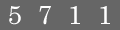 type in code