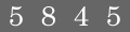 type in code