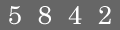 type in code