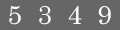 type in code