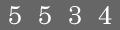 type in code
