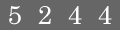 type in code