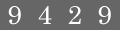 type in code