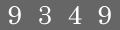 type in code