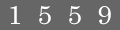 type in code