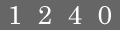 type in code