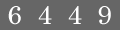 type in code