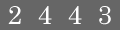 type in code