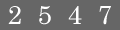 type in code