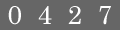 type in code